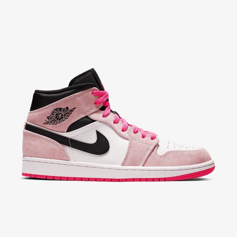 Air Jordan 1 Mid Hyper Pink 852542 801 Grailify